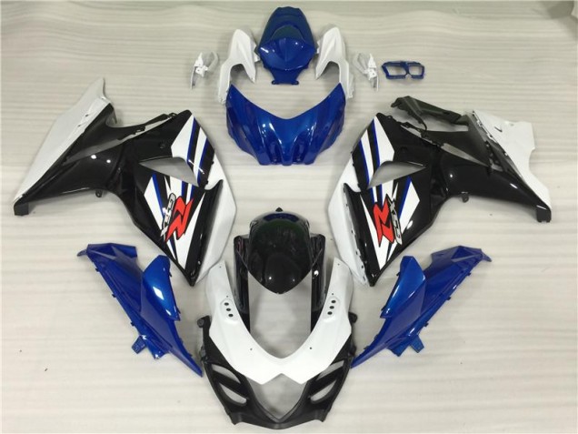 Bianco Blu Nero Carene GSXR 1000 K9 09-16 Bianco Blu Nero Carene GSXR 1000 K9 09-16