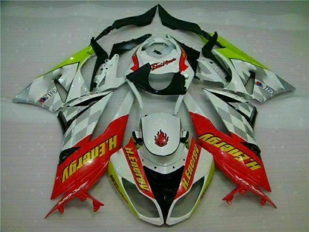 Bianco Rosso H. Energy Carene ZX6R 09-12 Bianco Rosso H. Energy Carene ZX6R 09-12