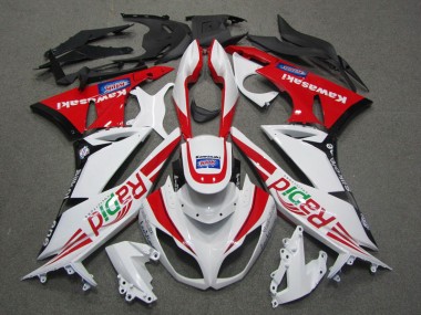 Bianco Rosso Rapid Carene ZX6R 09-12