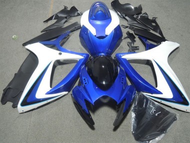 Blu Bianco Nero Carene GSXR 600 K6 06-07