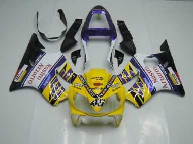 Giallo Bianco Nastro Azzurro Carene CBR 600 F4i 01-03