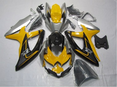 Giallo Nero Kits Carene GSXR 1000 K7 07-08