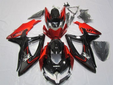 Nero Rosso ABS Kit Carenatura GSXR 1000 K7 07-08