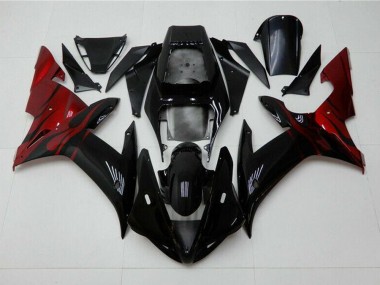 Nero Rosso Kit Completo Carenatura ABS R1 02-03