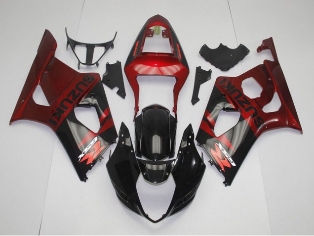 Nero Rosso Kits Carene Completa GSXR 1000 K3 03-04 Nero Rosso Kits Carene Completa GSXR 1000 K3 03-04