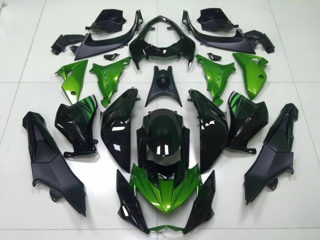 Verde Nero Kit Carenatura Iniezione Z800 13-16